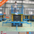 8 M 500 kg load auto scissor lift/motorcycle scissor lift bed